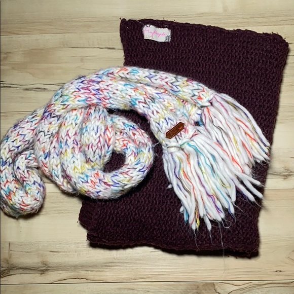 Free People/Roxy Scarf Bundle - Picture 2 of 10
